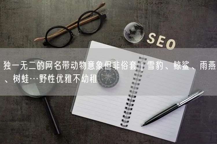 独一无二的网名带动物意象但非俗套｜雪豹、鲸鲨、雨燕、树蛙…野性优雅不幼稚