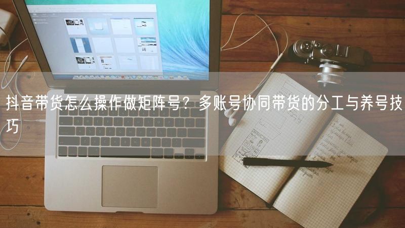 抖音带货怎么操作做矩阵号？多账号协同带货的分工与养号技巧