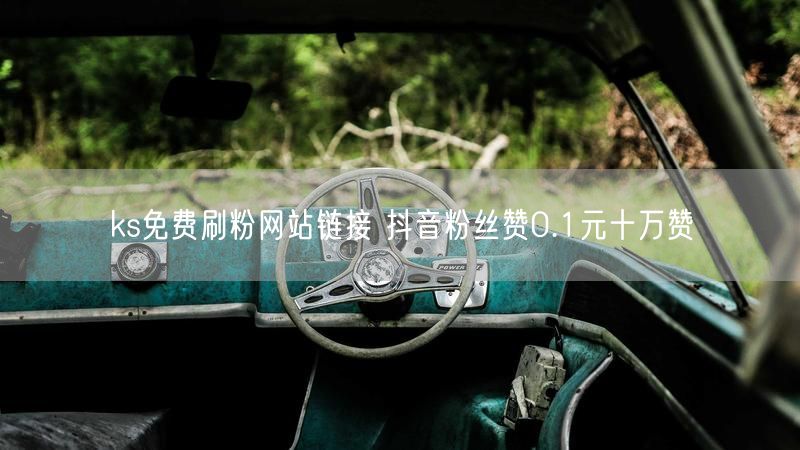 ks免费刷粉网站链接 抖音粉丝赞0.1元十万赞