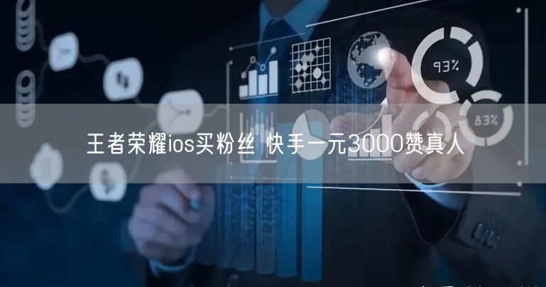 王者荣耀ios买粉丝 快手一元3000赞真人