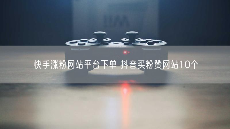 快手涨粉网站平台下单 抖音买粉赞网站10个