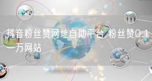 抖音粉丝赞网址自助平台 粉丝赞0.1一万网站