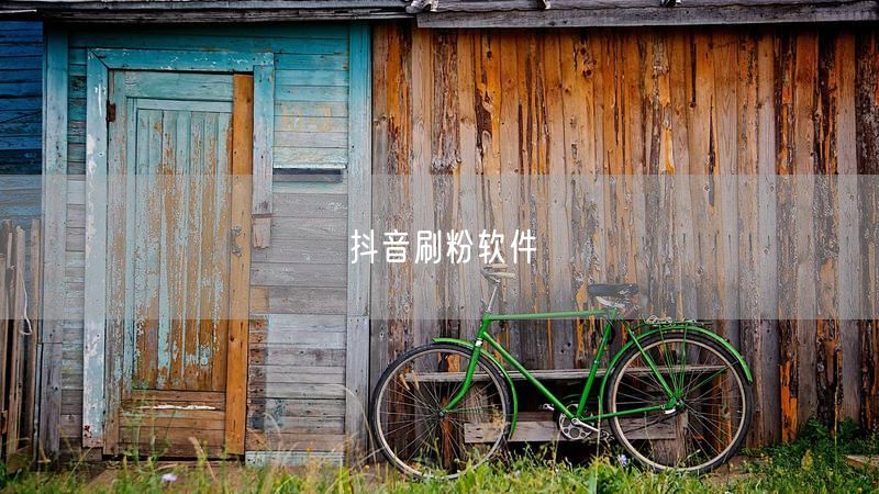 抖音刷粉软件
