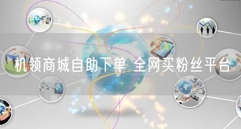 机领商城自助下单 全网买粉丝平台