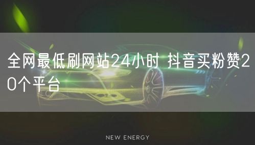 全网最低刷网站24小时 抖音买粉赞20个平台
