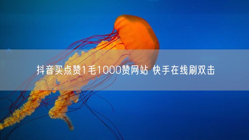 抖音买点赞1毛1000赞网站 快手在线刷双击