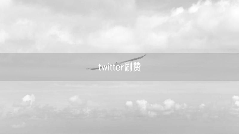 twitter刷赞