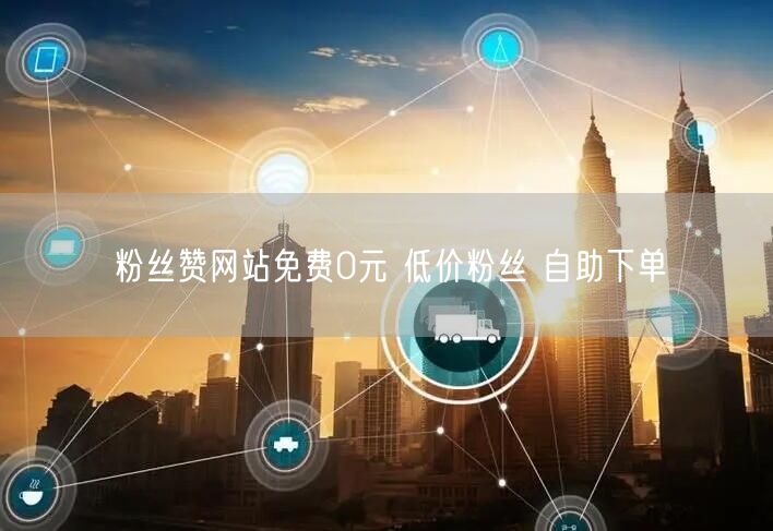 粉丝赞网站免费0元 低价粉丝 自助下单