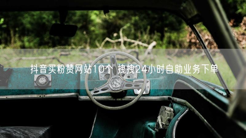 抖音买粉赞网站10个 拽拽24小时自助业务下单