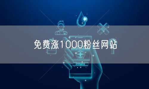 免费涨1000粉丝网站