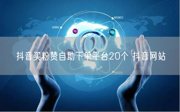 抖音买粉赞自助下单平台20个 抖音网站