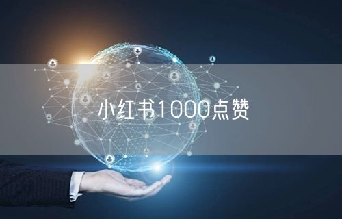 小红书1000点赞
