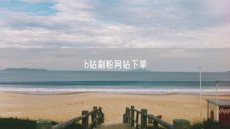 b站刷粉网站下单