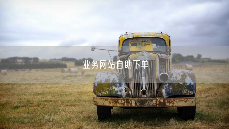 业务网站自助下单
