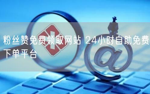 粉丝赞免费领取网站 24小时自助免费下单平台