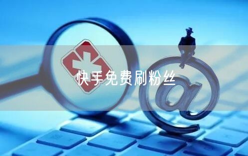 快手免费刷粉丝