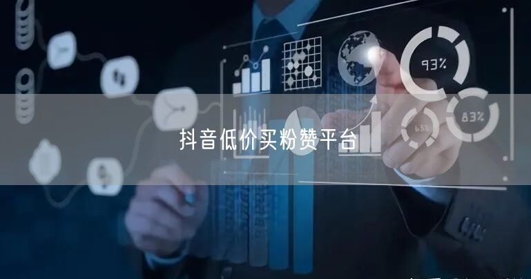 抖音低价买粉赞平台