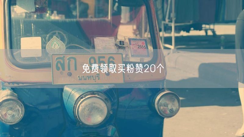 免费领取买粉赞20个