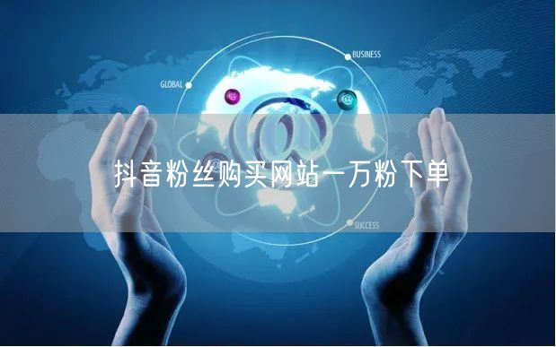 抖音粉丝购买网站一万粉下单